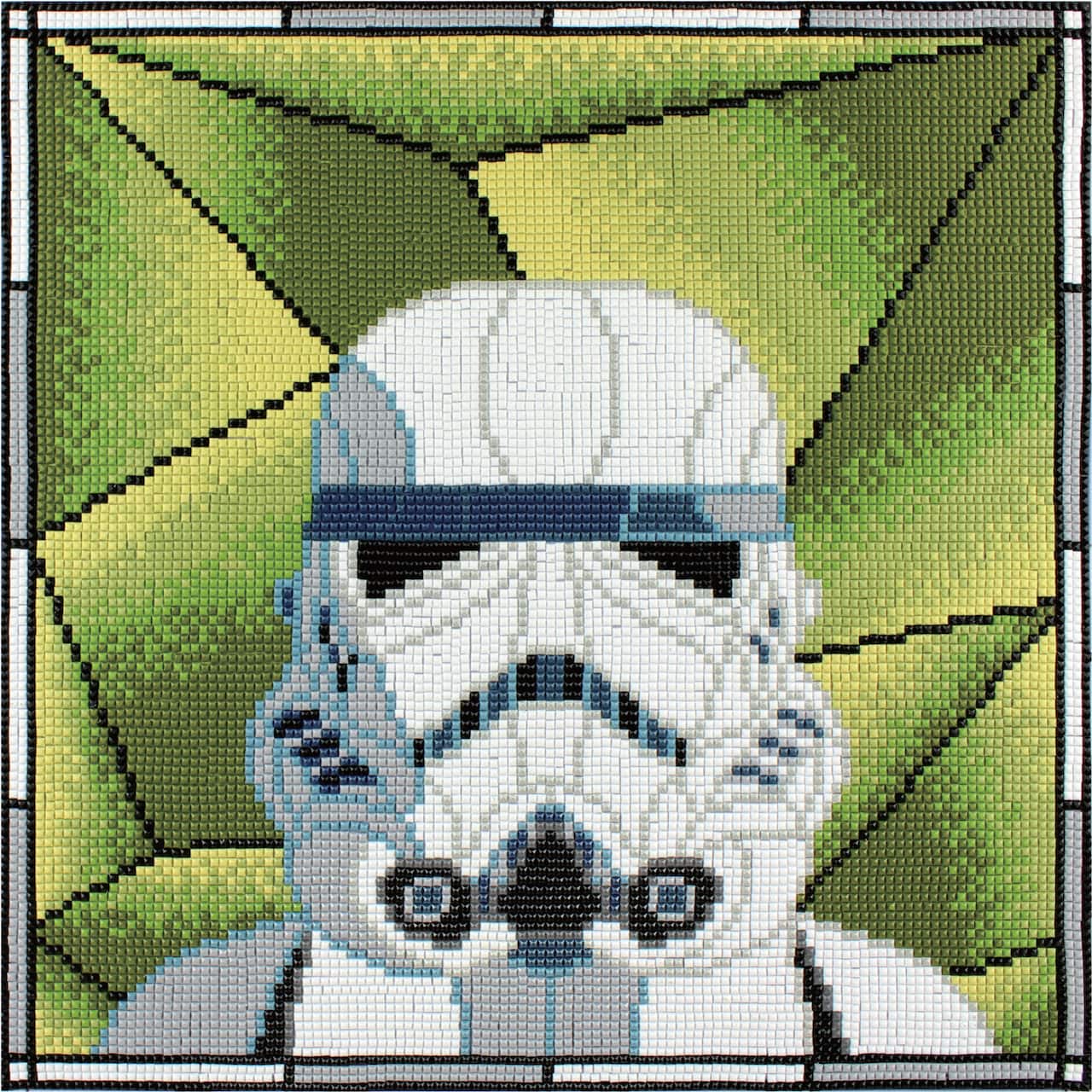 Camelot® Dots Stormtrooper Stained Glass Diamond Painting Kit